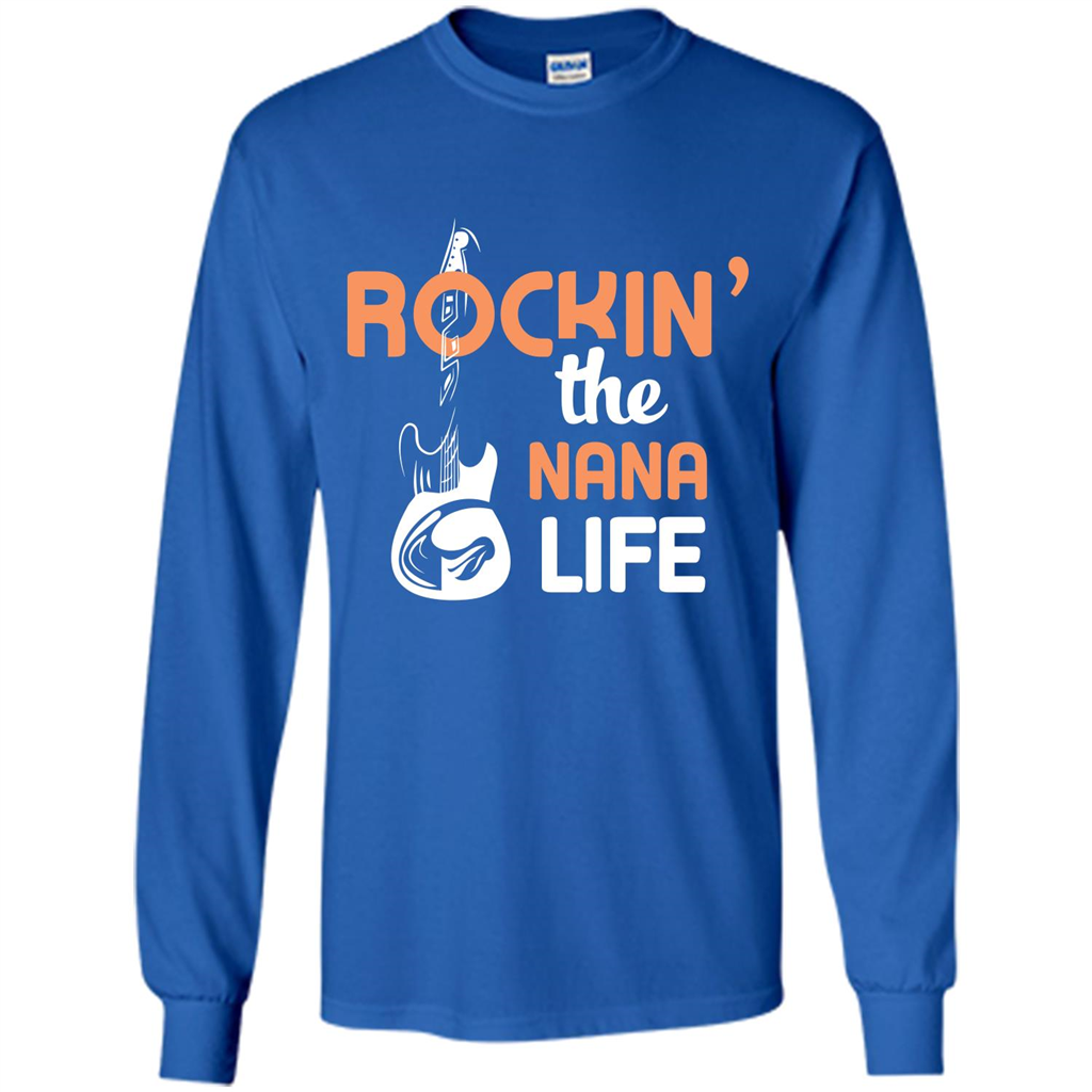 Nana T-shirt Rockin’ The Nana Life Royal