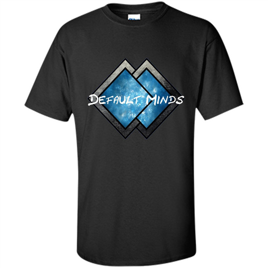 Music T-shirt Default Minds T-shirt Black