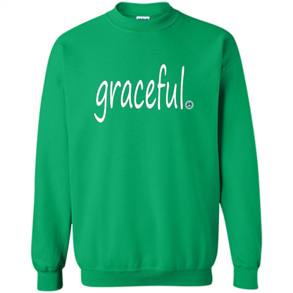 Graceful T-shirt World Peace Point Irish Green