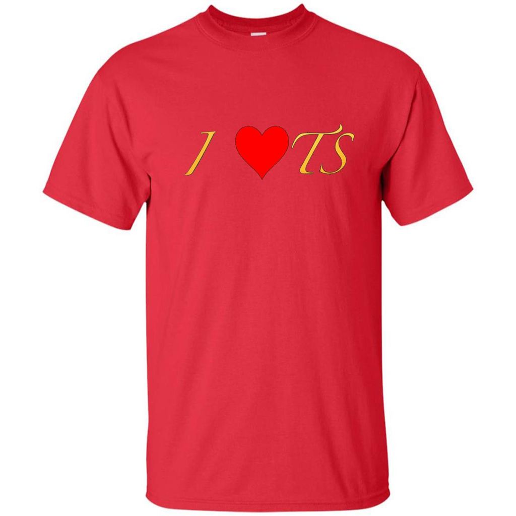 I Heart TS T-Shirt I Love TS Red