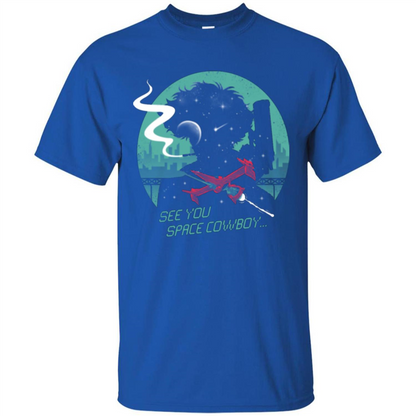 Space Cowboy T-shirt See You Space Cowboy Royal