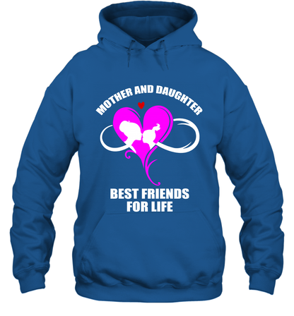 Mother And Daughter Best Friends For Life Shirt Hoodie Royal