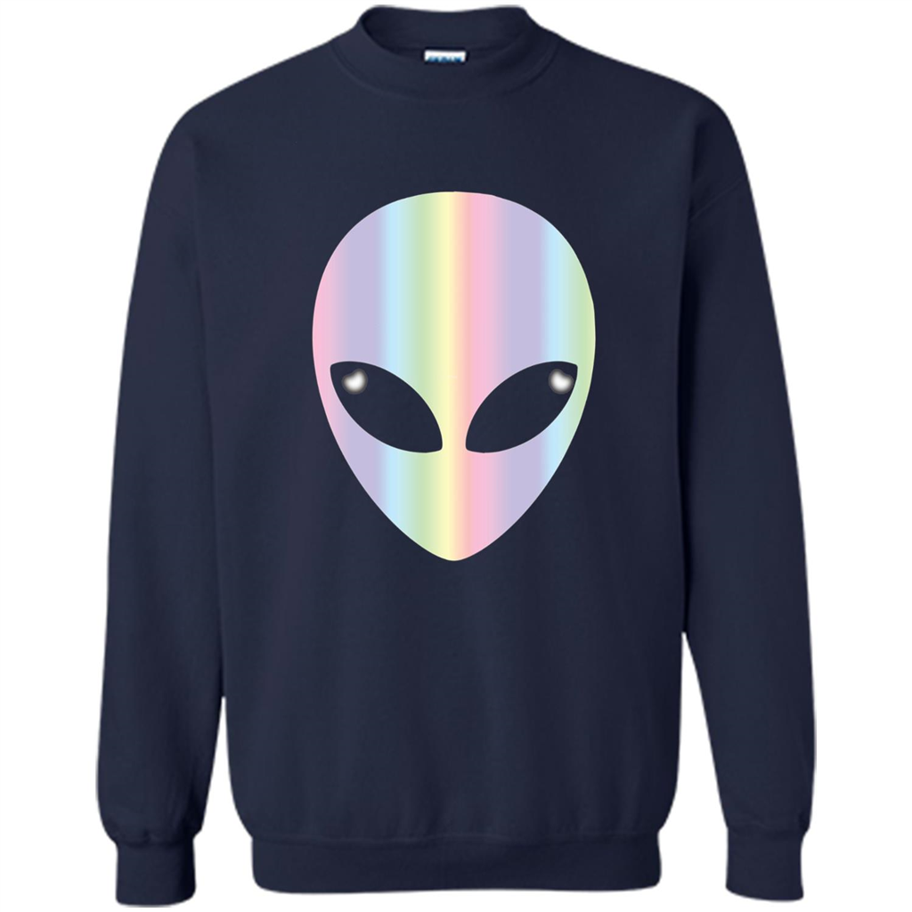 Alien Head T-shirt Navy