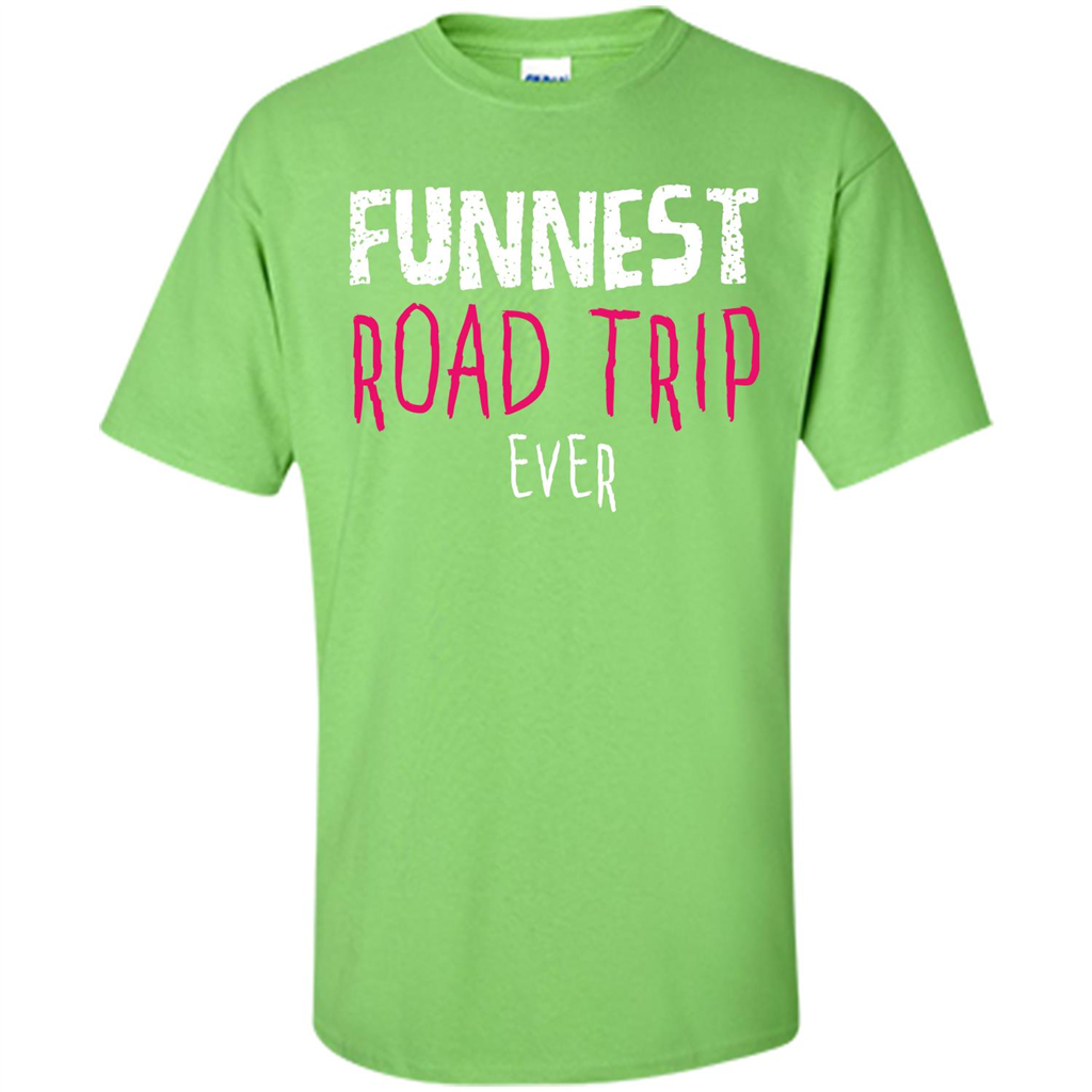 Summer. Funnest Road Trip Ever T-shirt Lime