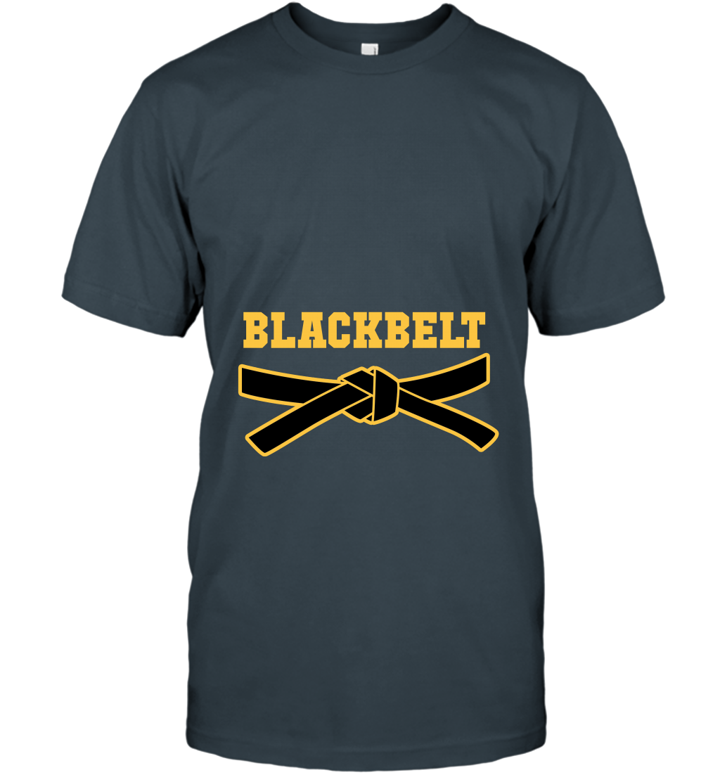 Black Belt Shirt T-Shirt T-Shirt Charcoal