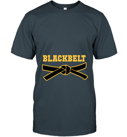 Black Belt Shirt T-Shirt T-Shirt Charcoal