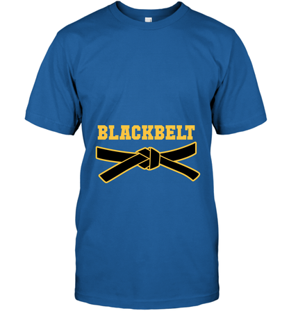 Black Belt Shirt T-Shirt T-Shirt Royal
