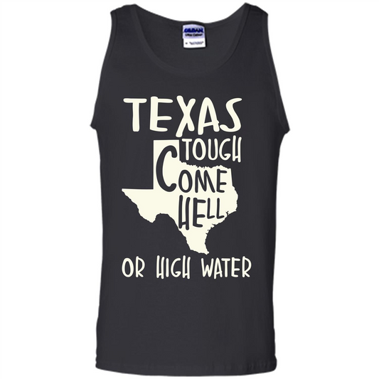 Texas Tough Come Hell Or High Water T-shirt Black