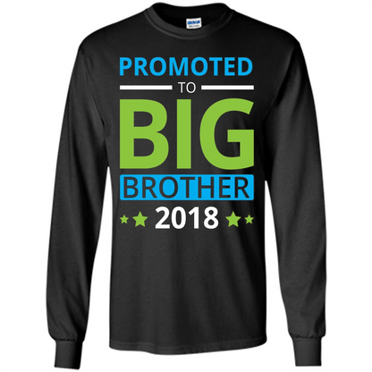 Brothers T-shirt Promoted to Big Brother 2018 T-shirt Black