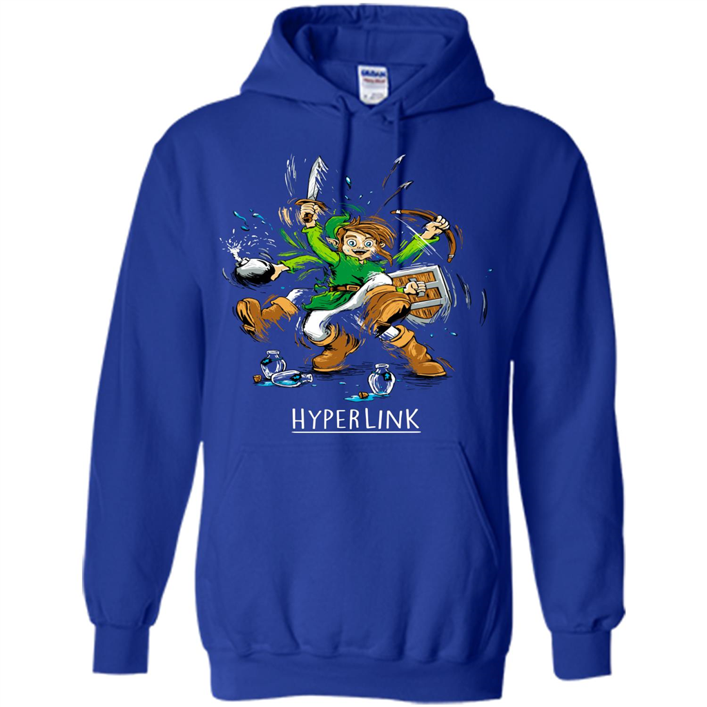 Gamer T-Shirt HyperLink Royal