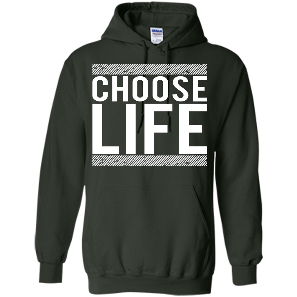 Choose Life T-Shirt Forest Green