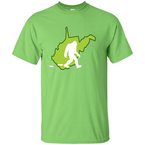 West Virginia State Bigfoot Hunter T-shirt