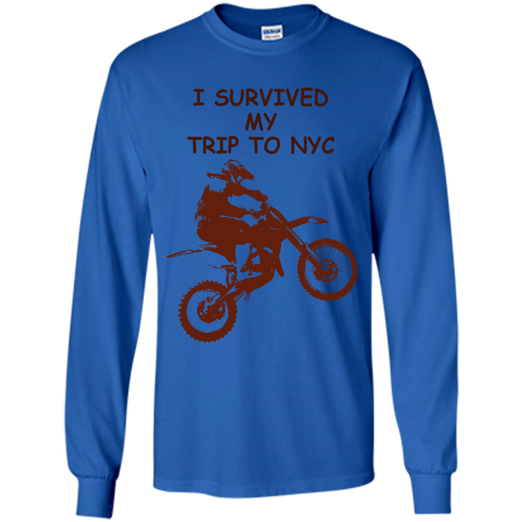 I Survived My Trip To NYC T-shirt Royal
