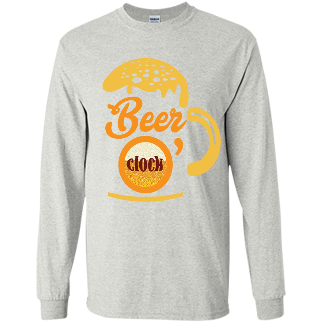 Beer T-shirt Beer O’clock Ash