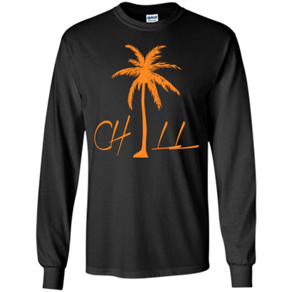 Chill T-shirt Summer Gift T-shirt Black