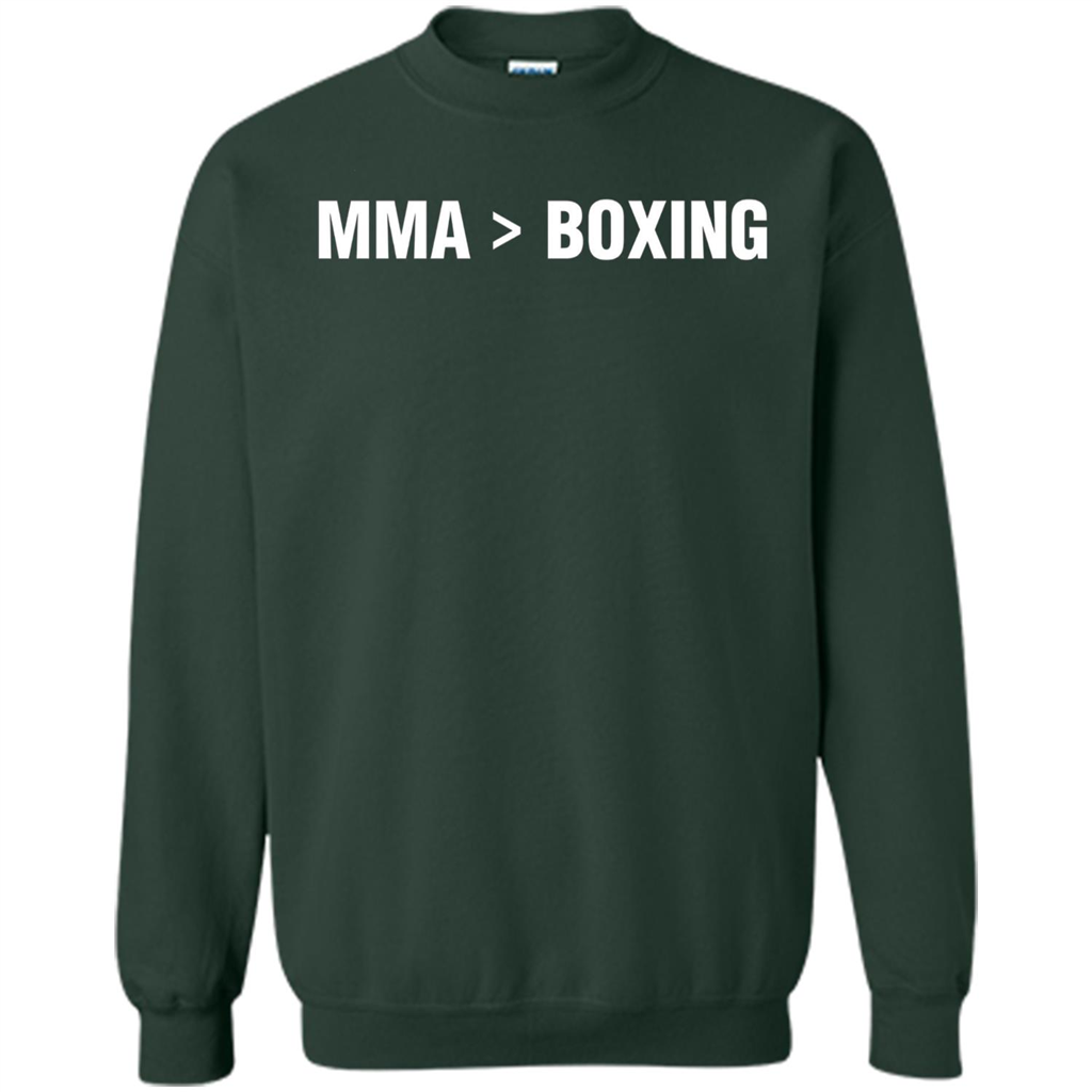 MMA Is Better Than Boxing T-shirt Forest Green