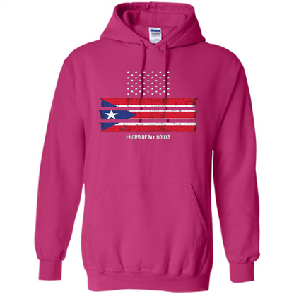 Puerto Rico USA Flag Pride T-Shirt Heliconia