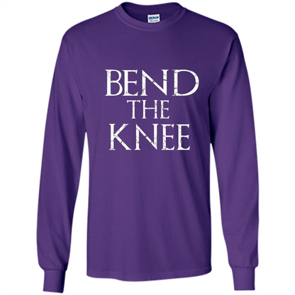 Bend The Knee T-Shirt Purple