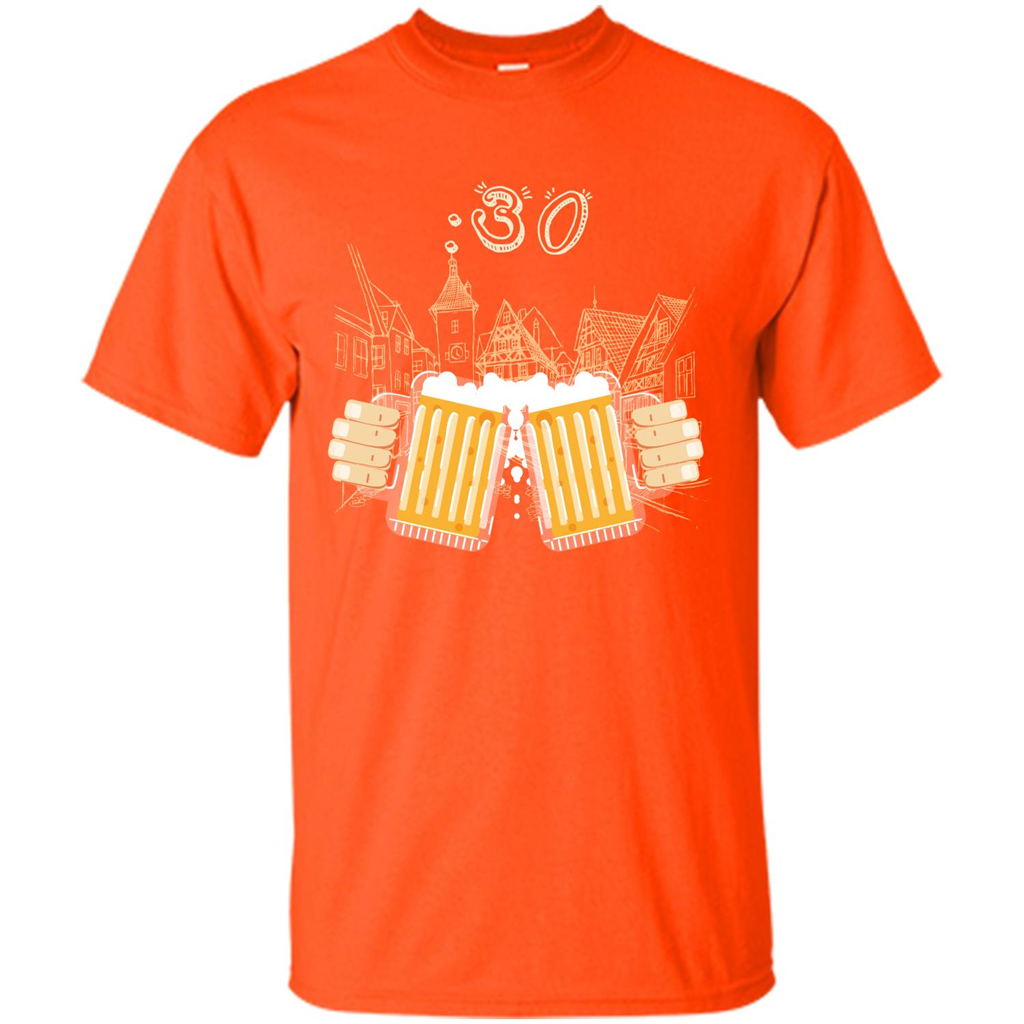 Beer:30 Time T-shirt Orange