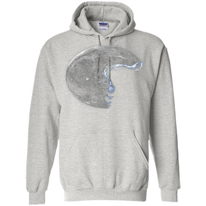 Cat Lover T-shirt Cat And Moon Ash
