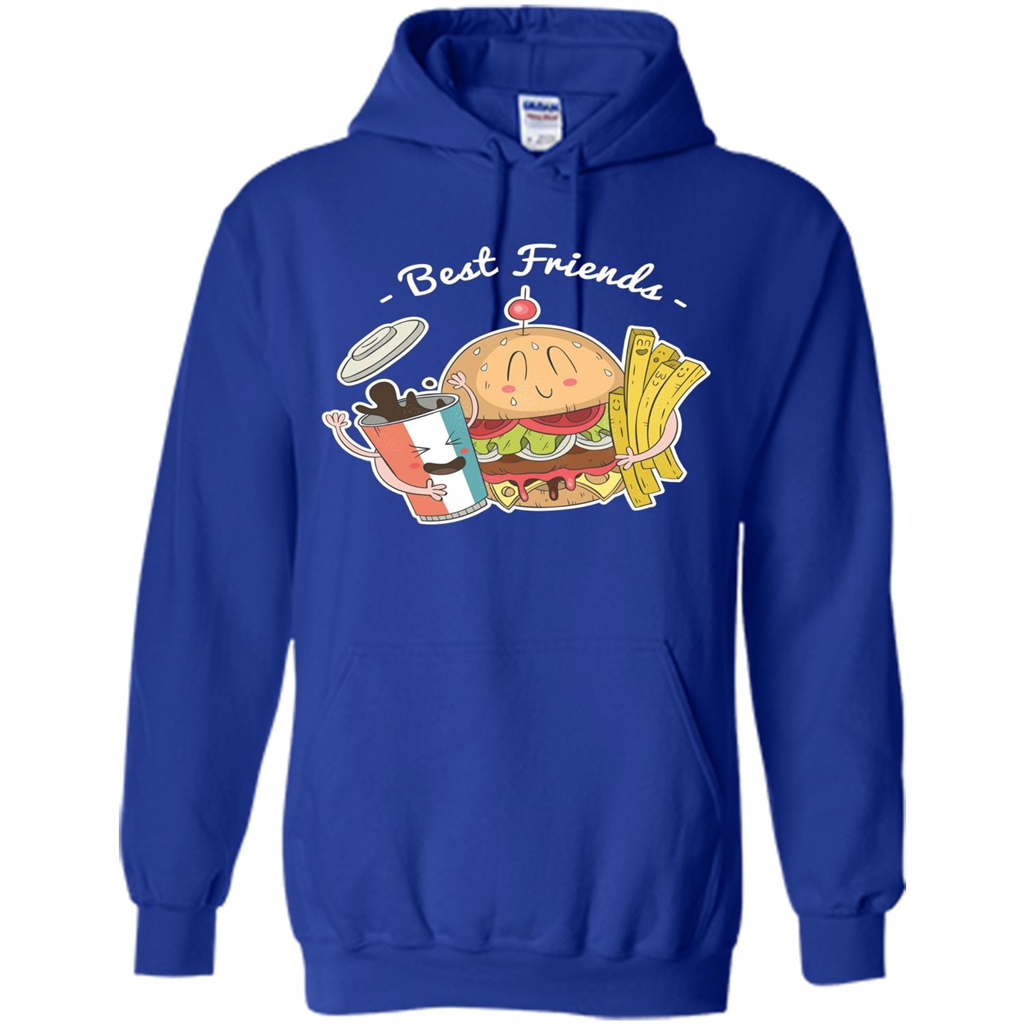 Burger Lover T-shirt Best Friends Delicious Royal