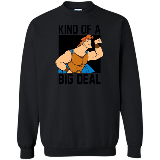 Cartoon T-shirt Kind Of A Big Deal T-shirt Black