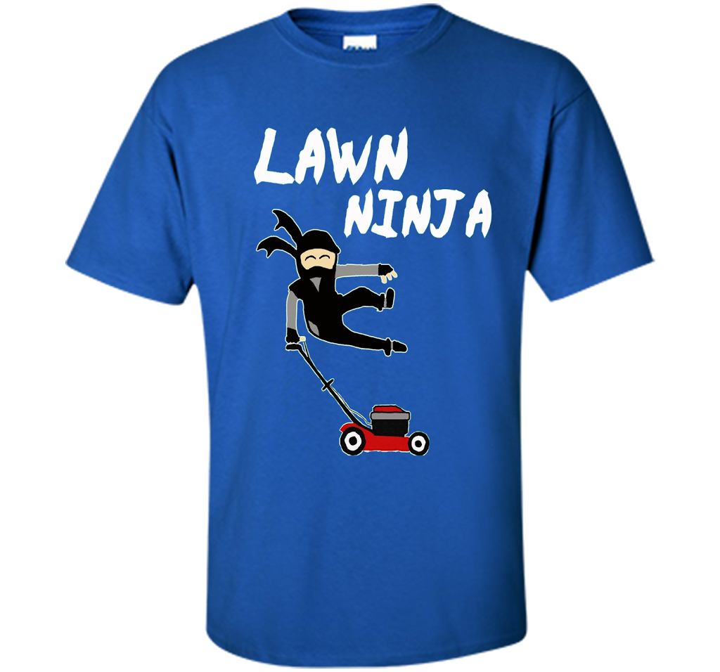 Lawn Ninja T-Shirt shirt Royal