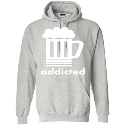 Beer T-shirt Addicted To Beer Ash