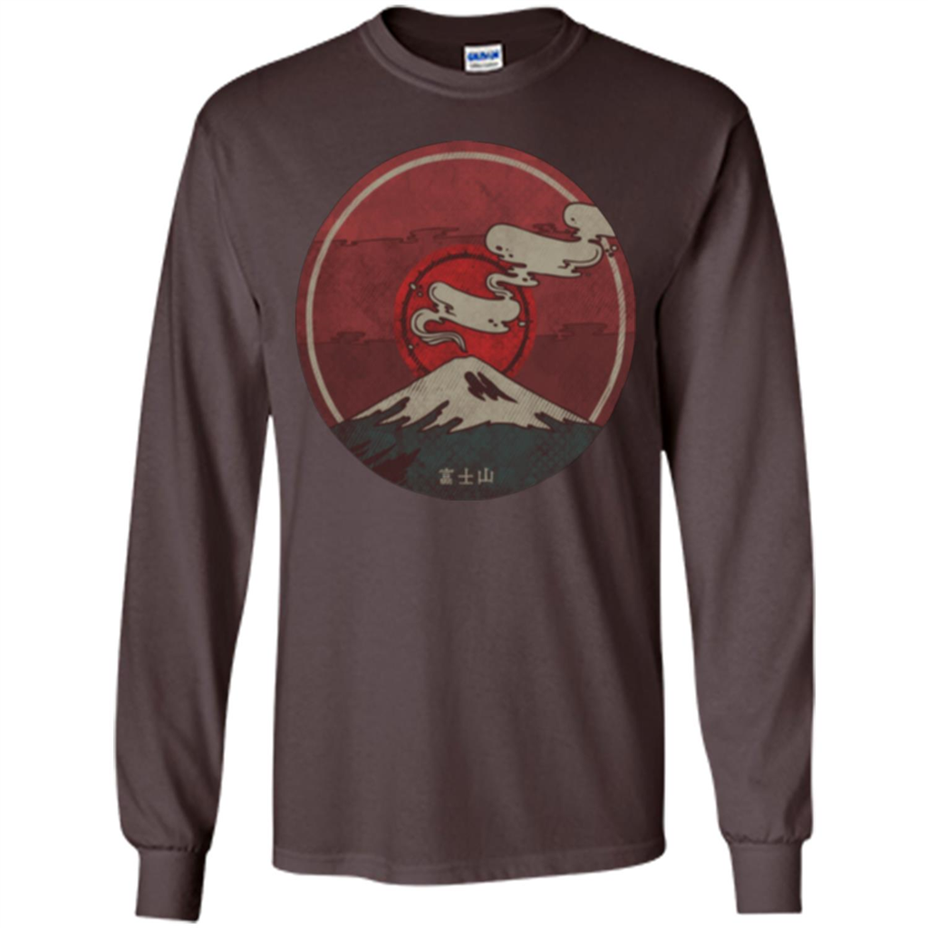 Mount Fuji T-shirt Dark Chocolate