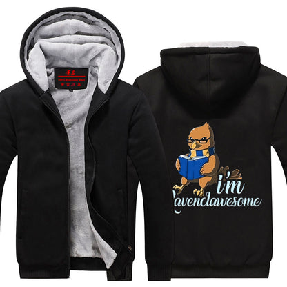 I'm Ravenclawesome Harry Potter House Winter Zip Hoodies