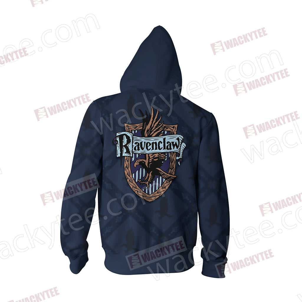 Harry Potter - Wise Like A Ravenclaw Zip Up Hoodie