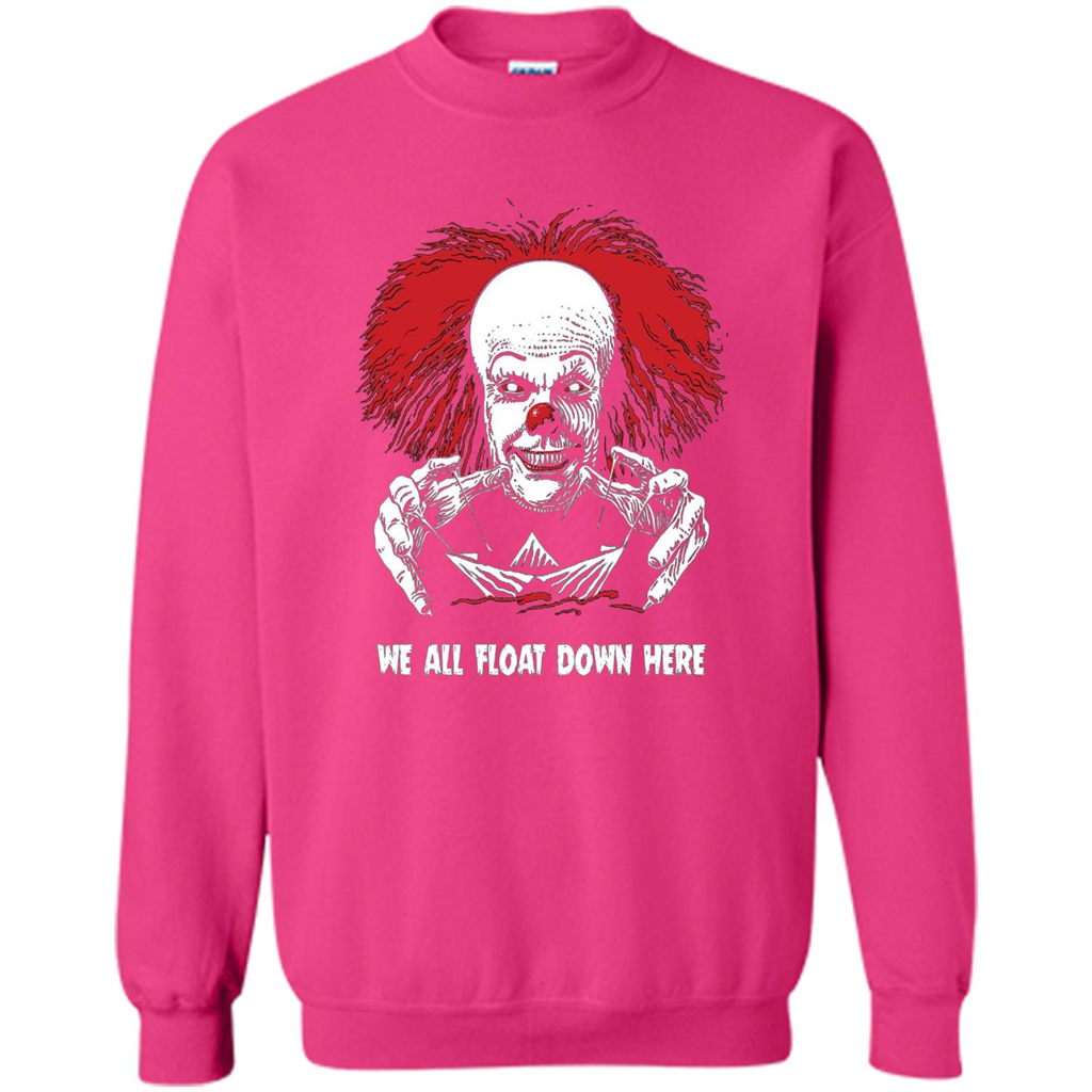 Red Balloon We All Float Down Here T-shirt Horror Halloween T-shirt Heliconia