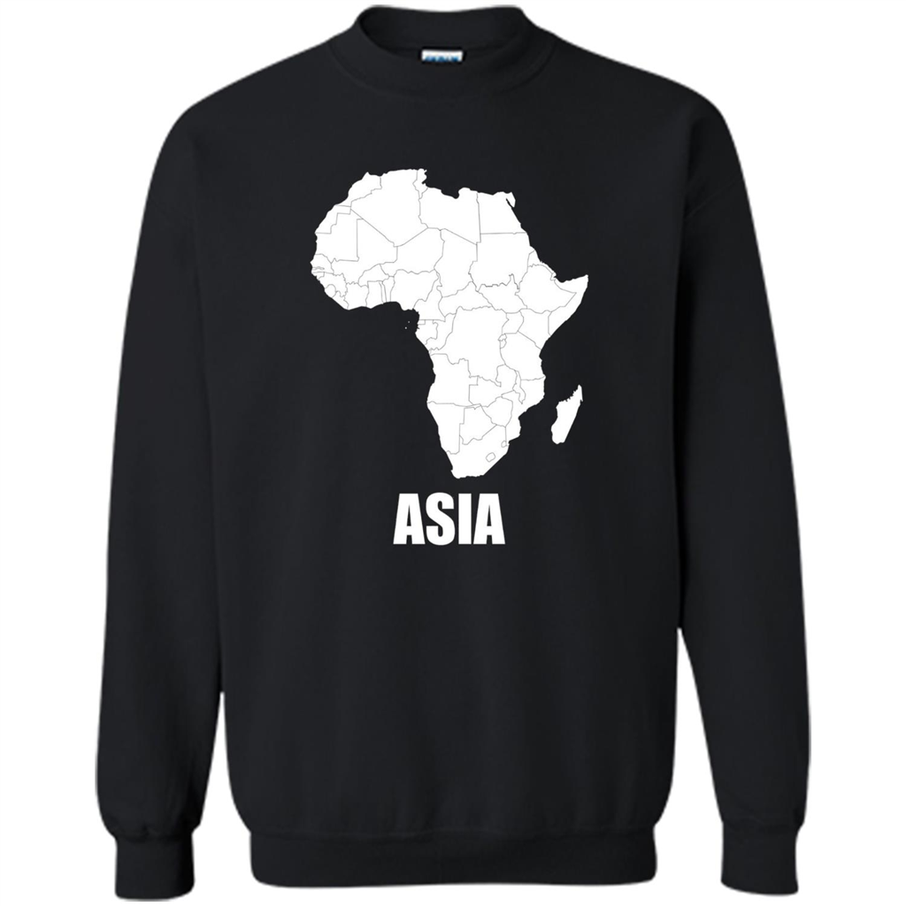 Africa Asia Funny t-shirts - Humor T-shirts Black