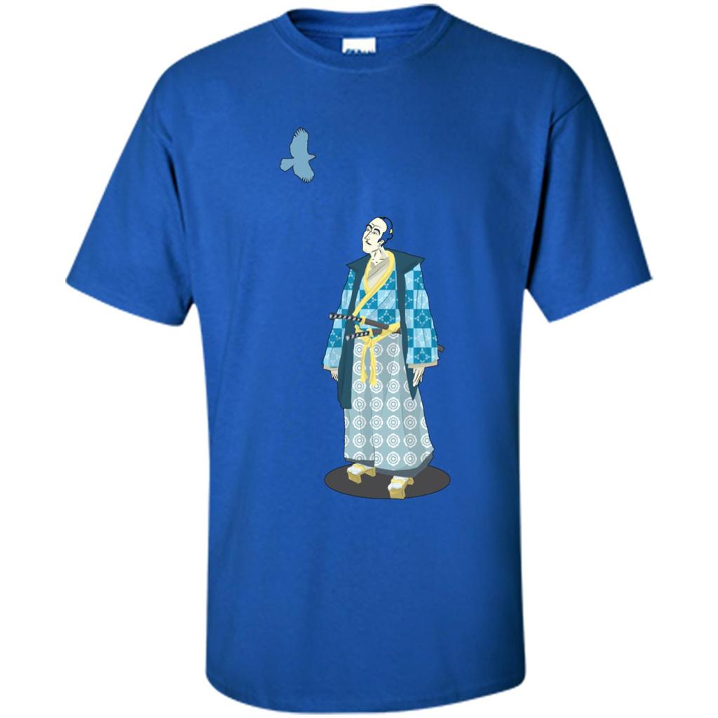 Samurai Serenity tshirt Royal