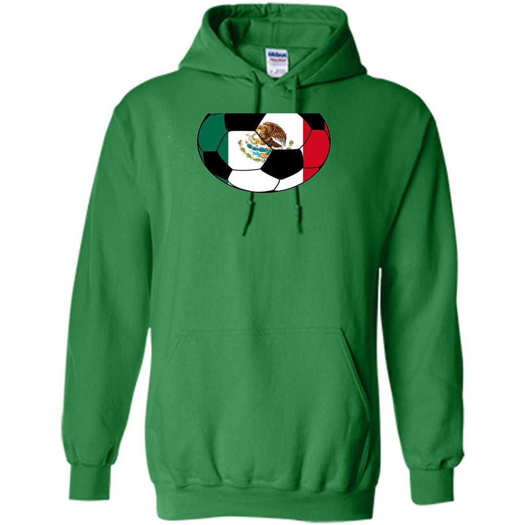 Cool Mexico Soccer T-shirt Irish Green