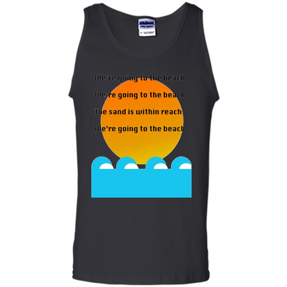 Summer T-shirt We're Going To The Beach T-shirt Black