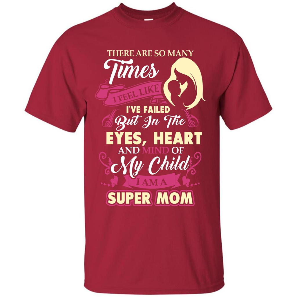 Mommy T-shirt There Are So Many Times I Feel Like T-shirt Cardinal
