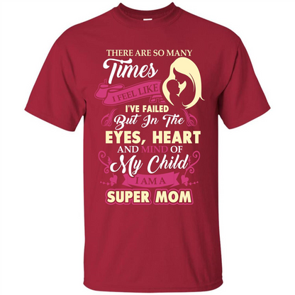 Mommy T-shirt There Are So Many Times I Feel Like T-shirt Cardinal