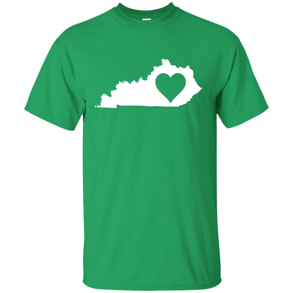Kentucky Love T-Shirt Kentucky State T-shirt Irish Green