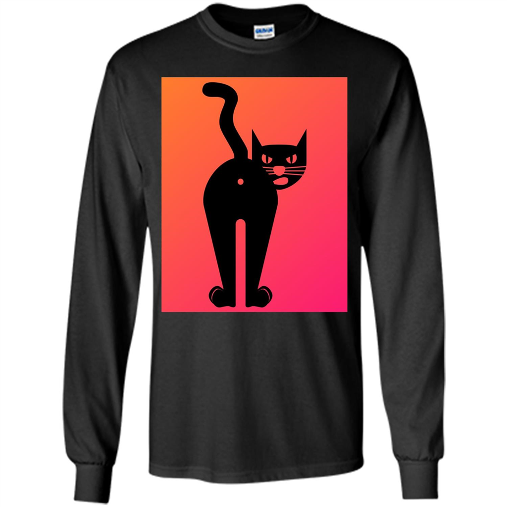 Cat Butt T-shirt Funny Cat Attitude T-shirt