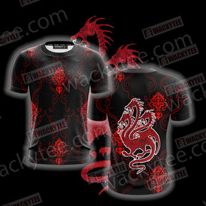 House Targaryen Dragon Game Of Thrones Unisex 3D T-shirt