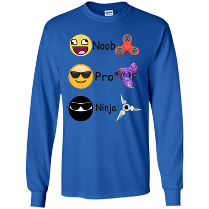 Fidget Spinner Emoji Classification Gamer Guide T-shirt Royal
