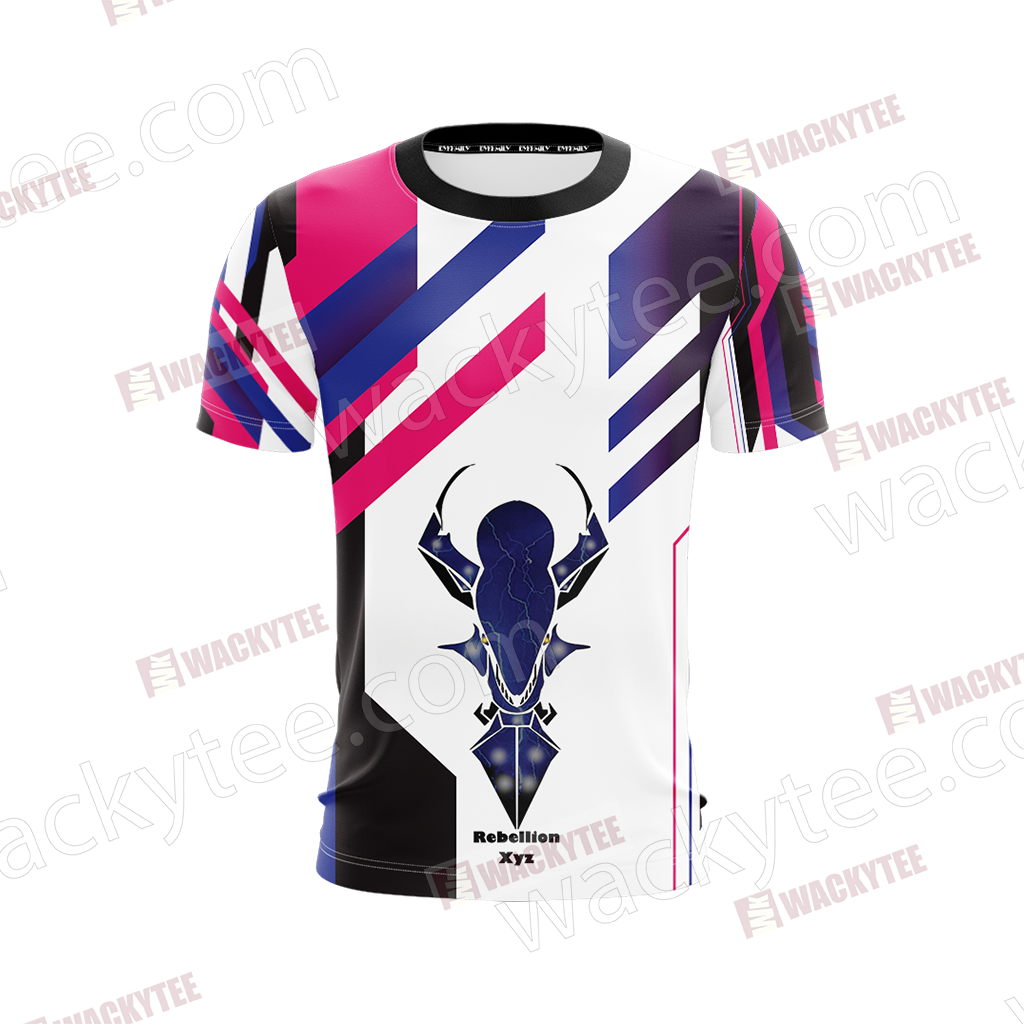 Yu Gi Oh! Arc-V - Rebellion Xyz Unisex 3D T-shirt