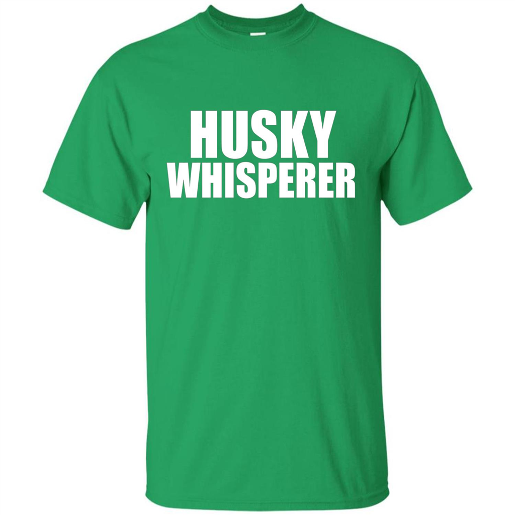 Husky Whisperer T-shirt Irish Green