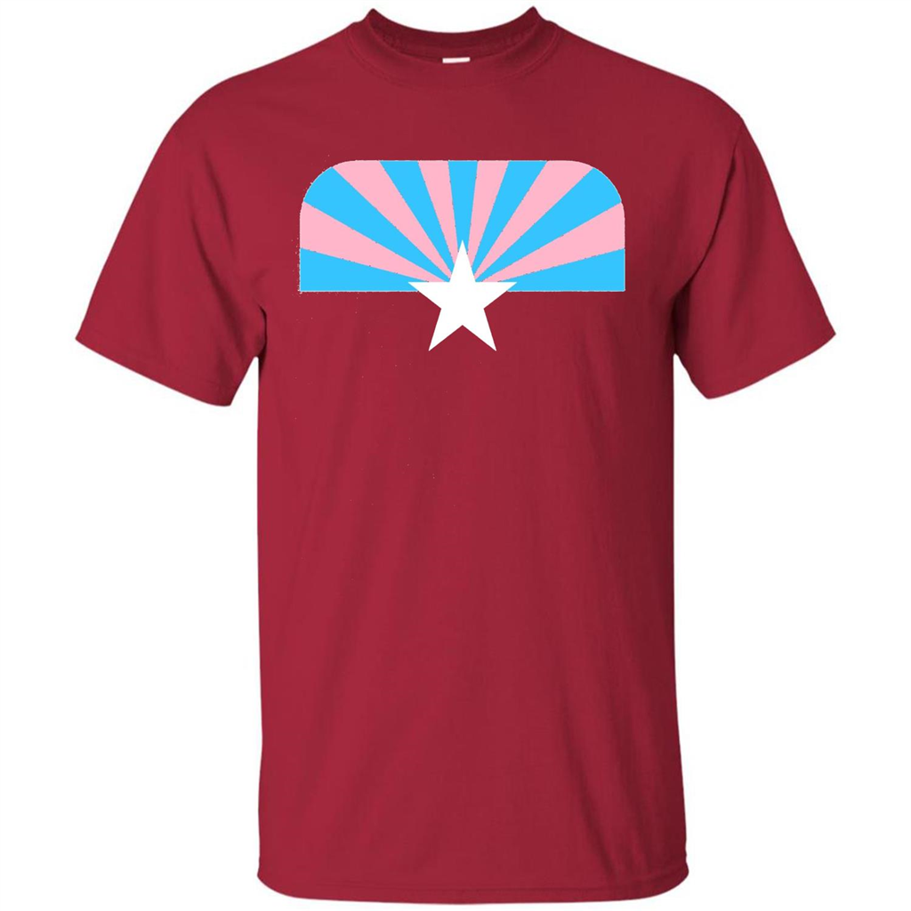 LGBT T-shirt Trans Pride Arizona T-shirt Cardinal