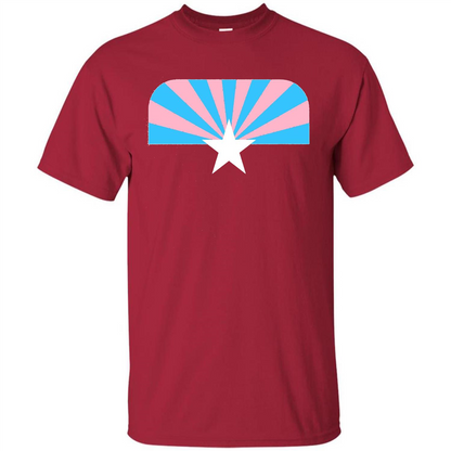 LGBT T-shirt Trans Pride Arizona T-shirt Cardinal