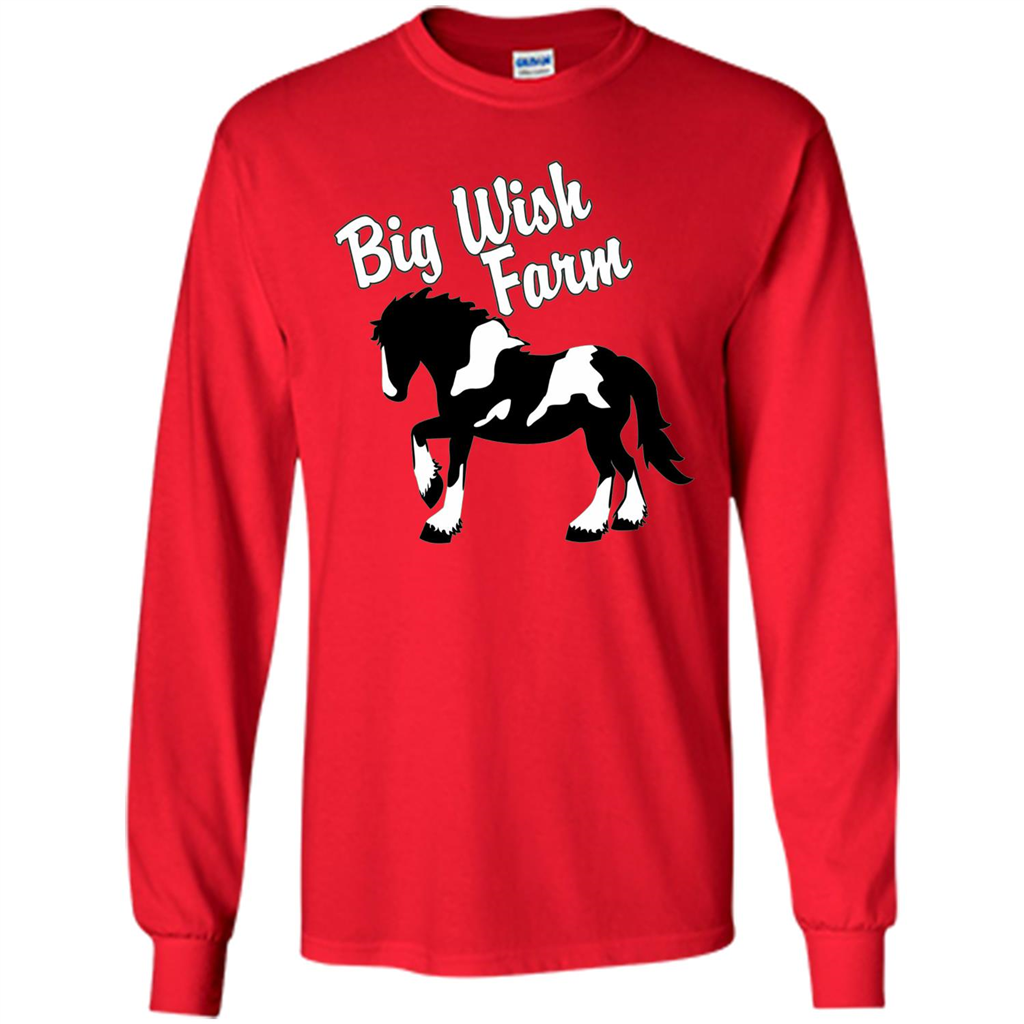 Farmer T-shirt Big Wish Farm T-Shirts Red