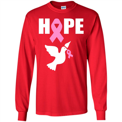 Cancer Awareness T-shirt Hope T-shirt Red