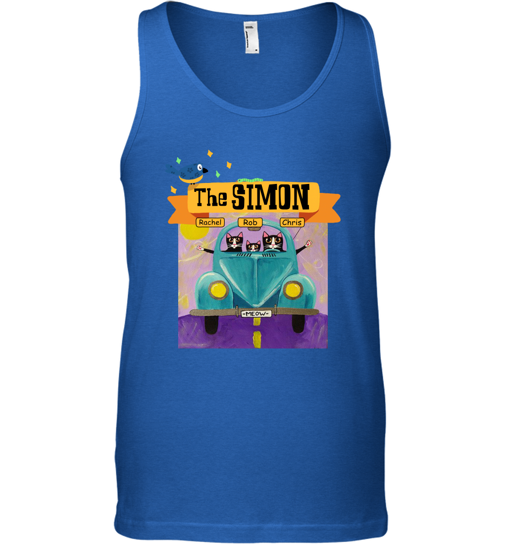 The Simon Family ( Customized Name ) Tank Top Tank Top Royal