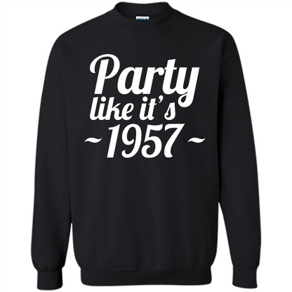 Party Like It's 1957 T-shirt Black